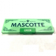 Бумага для самокруток Mascotte Green - 70 mm